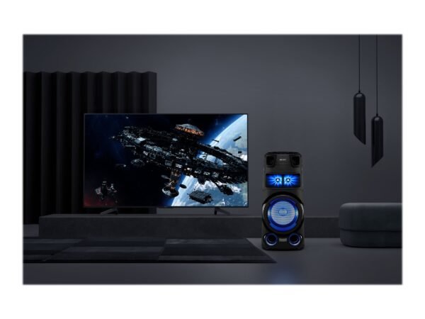 Sony | High Power Audio System | MHC-V73D | USB port | Wi-Fi | Bluetooth | FM radio | Near Field Communication (NFC) | Wireless connection - Image 12