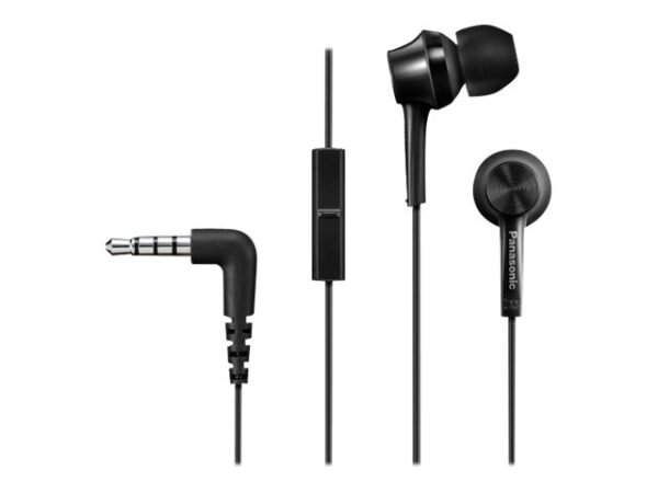 Panasonic | Canal type | RP-TCM115E-W | Wired | In-ear | Microphone | White - Image 2